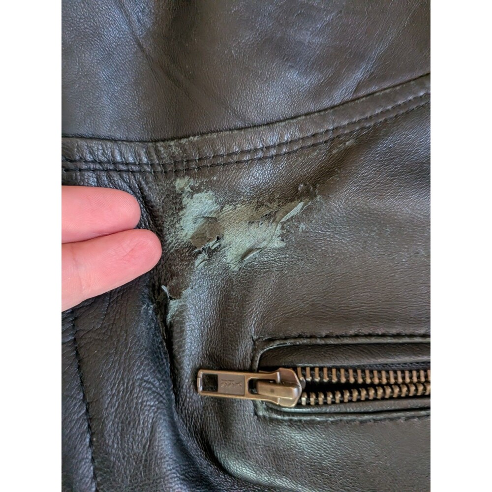Leather BDSM Shorts Zip Around Full Access Black XL Gay Soft Lined Folsom St - Picture 14 of 14